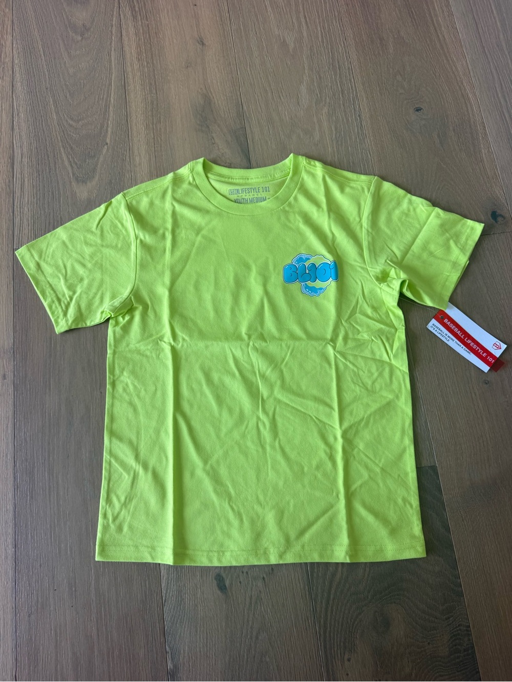 Baseball Lifestyle 101 - Cotton Candy Youth Tee - Blueberry Lemonade - NWT